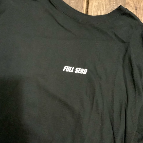 Full Send black shirt sleeve t shirt. Size XL - Picture 1 of 4